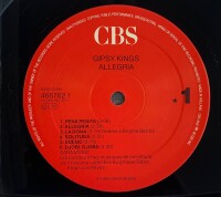 Gipsy Kings - Allegria [LP] | CBS - 466762 1 | Europe,...