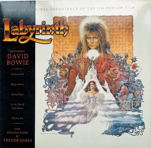 David Bowie, Trevor Jones - Labyrinth  [LP] | EMI America - 2405781 | France, 1986 | VG+/EX