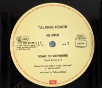 Talking Heads - Road To Nowhere [12 Maxi] | EMI - 1C K...
