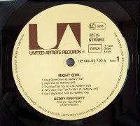 Gerry Rafferty - Night Owl [LP] | United Artists Records  - 1C 064-62 700 | Germany, 1979 | NM/VG+