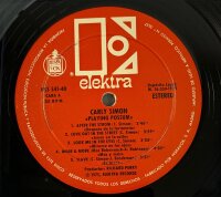 Carly Simon - Playing Possum [LP] | Elektra - HKS 541-40...