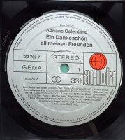 Adriano Celentano - Ein Dankeschön All Meinen...
