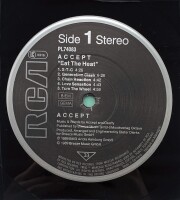 Accept - Eat The Heat [LP] | RCA - PL 74083 | Europe, May...