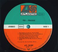 Yes - Fragile [Vinyl LP]