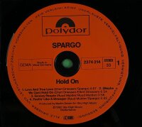 Spargo - Hold On [Vinyl LP]