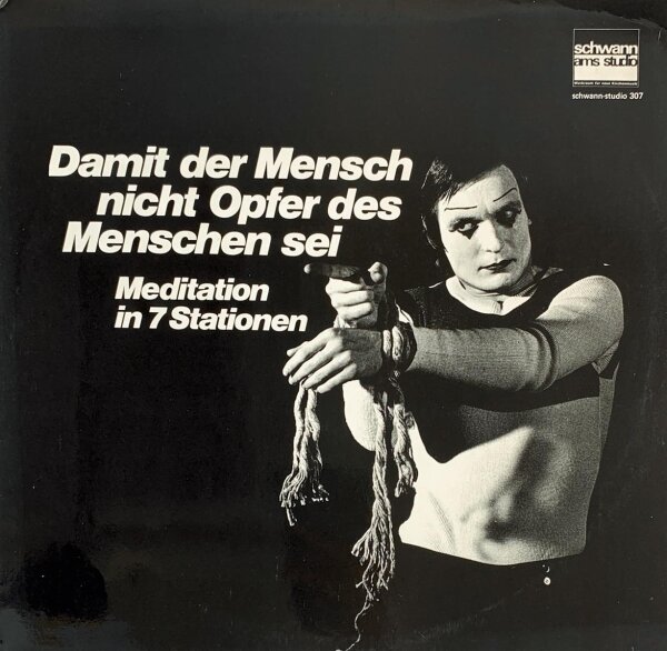 Piet-Janssens-Beat-Band - Damit Der Mensch Nicht Opfer Des Menschen Sei [LP] | Schwann AMS Studio - schwann studio 307 | Germany, 1974 | VG/VG