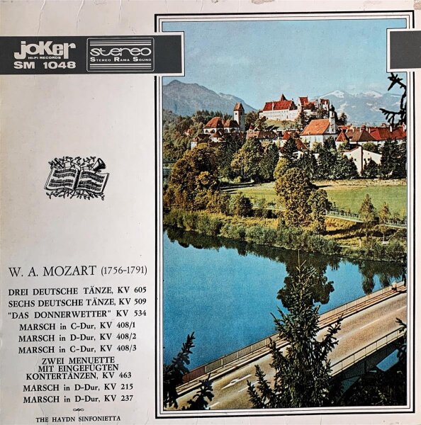 Wolfgang Amadeus Mozart, The Haydn Sinfonietta - W.A. Mozart (1756-1791) [LP] | Joker - SM 1048 | Germany | NM/VG+