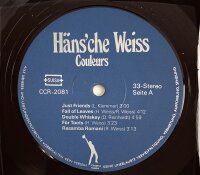 Hänsche Weiss - Couleurs [Vinyl LP]