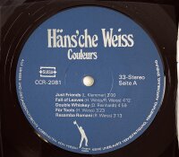 Hänsche Weiss - Couleurs [Vinyl LP]