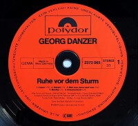Georg Danzer - Ruhe Vor Dem Sturm [LP] | Polydor - 2372...