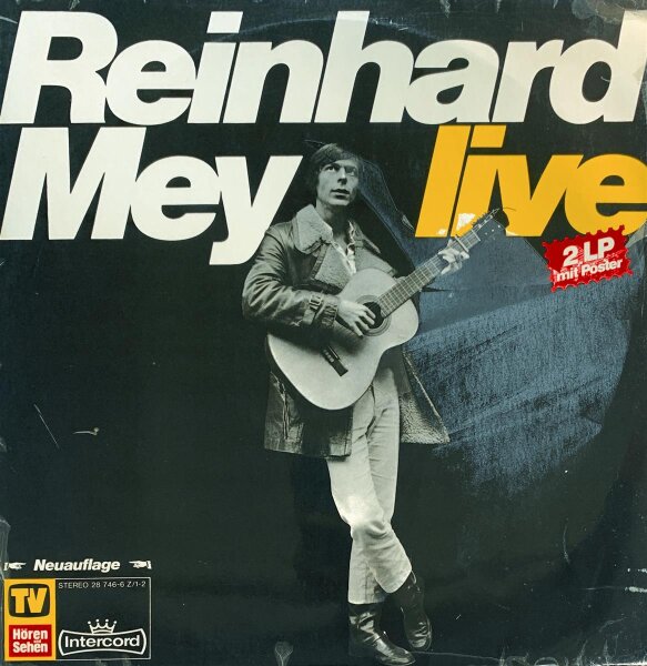 Reinhard Mey - Live [LP] | Intercord - 28 746-6 Z | Germany | VG/VG-