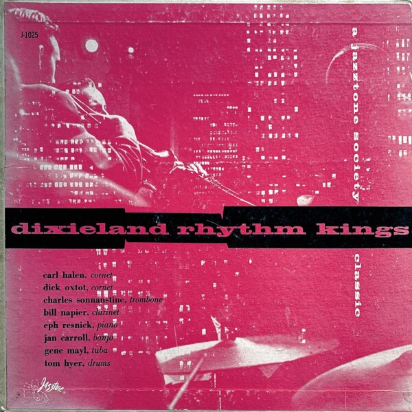 Dixieland Rhythm Kings - Same [LP] | Jazztone - J-1025 | Switzerland, 1956 | VG/VG-