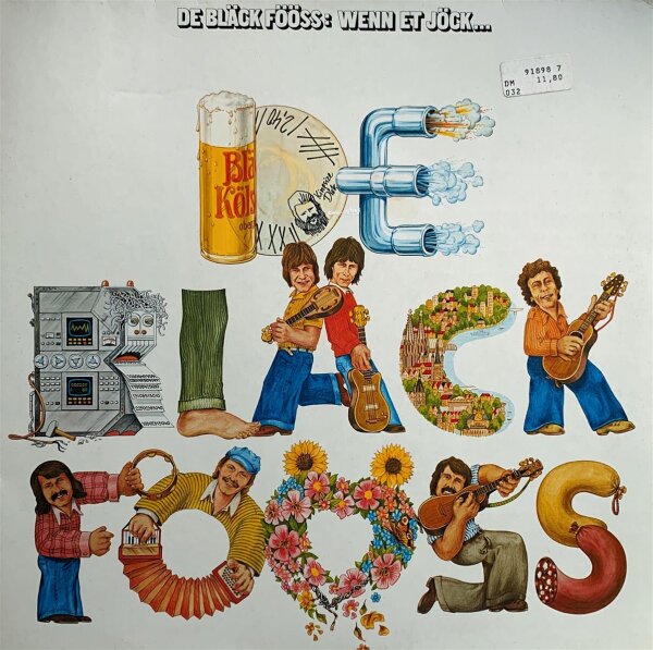 Bläck Fööss - Wenn Et Jöck... Dann Weed Et Zick [LP] | EMI - 91 898 7 | Germany, 1981 | EX/EX
