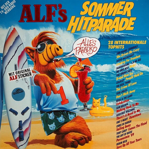 Various - ALFs Sommer Hitparade [LP] | PolyStar - 840 462-1 | Europe, 1989 | NM/EX