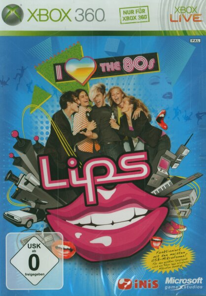 Lips: I love the 80s [Microsoft Xbox 360]