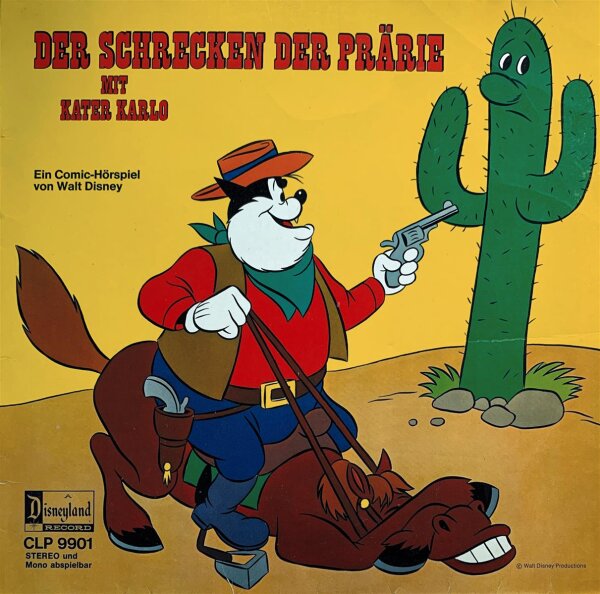 Kater Karlo - Der Schrecken Der Prärie [LP] | Disneyland - CLP 9901 | Germany | VG/VG