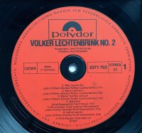 Volker Lechtenbrink - No. 2 [Vinyl LP]