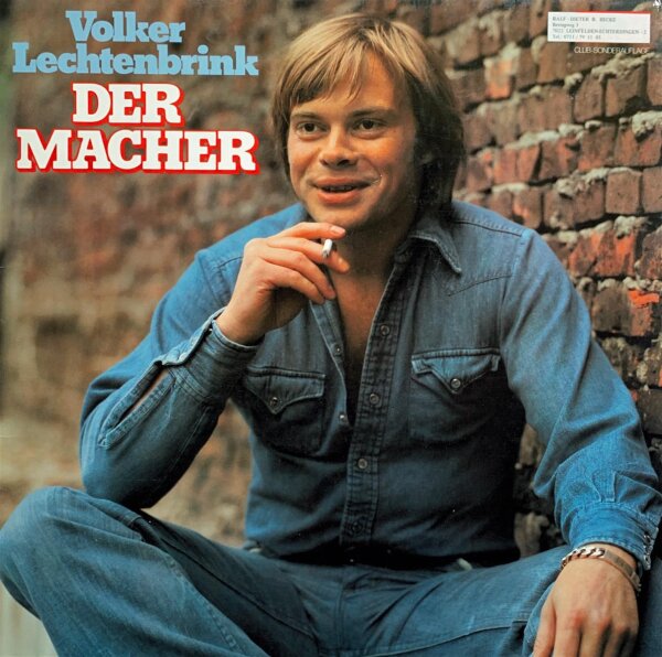 Volker Lechtenbrink - Der Macher [LP] | Polydor - 27 656-8 | Germany, 1978 | EX/VG+