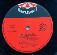 Peter Kraus - Die Großen Erfolge [Vinyl LP]