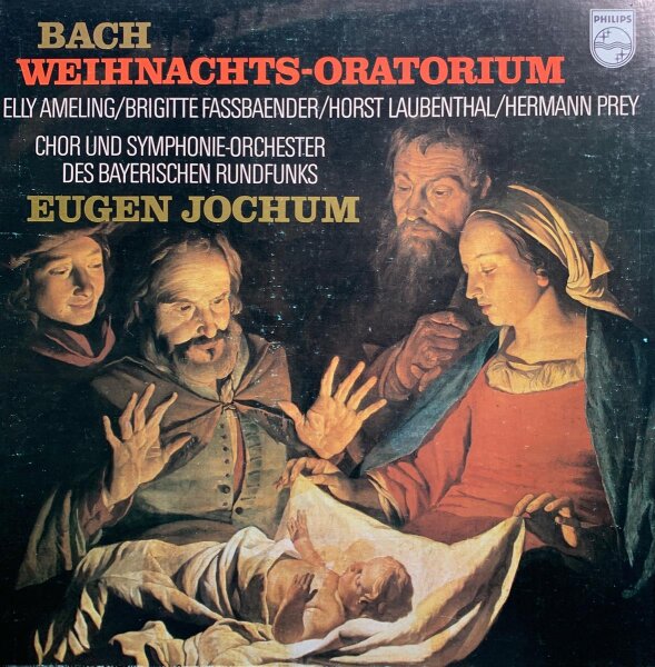 Bach, Eugen Jochum - Weihnachts-Oratorium [LP Box Set] | Philips - 6703 037 | Germany, 1973 | NM/VG+