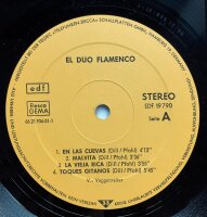 Jorge Y Obo - El Duo Flamenco [LP] | EDF - 19 790 |...