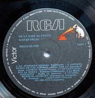 Raices Incas - De La Raiz Al Fruto [LP] | RCA - 5013 | Argentina, 1980 | EX/EX