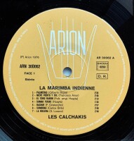 Los Calchakis - La Marimba Indienne [LP] | Arion - 30 D...