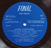 Luis Rueda Y Su Cuadro Flamenco - same [LP] | Fonal -...