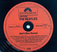 The Beatles - Aint She Sweet [LP] | Polydor - 2416 228 | Germany, 1982 | NM/VG+