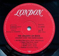 Johnny And The Hurricanes - The Legends Of Rock [LP] | London Records - LS 3192/1-2 | Germany, 1973 | EX/VG+