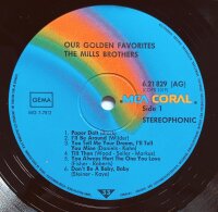 The Mills Brothers - Our Golden Favorites [LP] | Coral -...