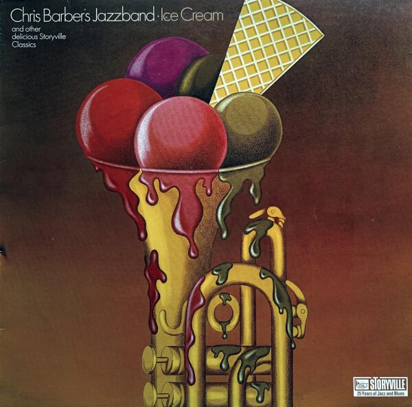 Chris Barbers Jazz Band - Ice Cream [LP] | Storyville - 6.23326 | Germany, 1978 | EX/VG