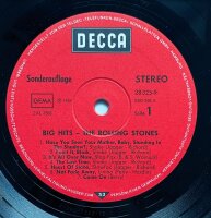 The Rolling Stones - Big Hits [LP] | Decca - 28 325-9 |...