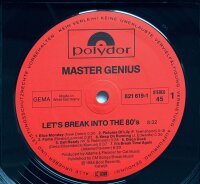 Master Genius - Lets Break Into The 80s [LP] | Polydor -...