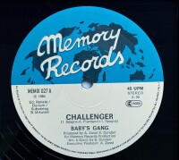 Babys Gang - Challenger [LP] | Memory Records - MEMIX 027 | Germany, 1984 | EX/EX