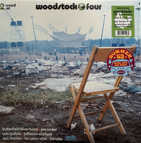 Various - Woodstock Four [2LP] | Cotillion - RCV1 591285 | USA & Europe, 2019 | M/M
