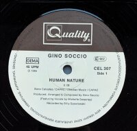 Gino Soccio - Human Nature [LP] | Quality - CEL 307 | Germany, 1985 | NM/VG+