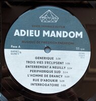 Friedrich Paravicini - Adieu Mandom [Vinyl LP]