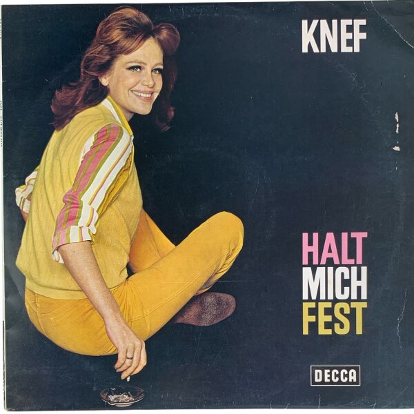 Hildegard Knef - Halt Mich Fest [LP] | Decca - SLK 16 466-P | Germany, 1967 | EX/VG