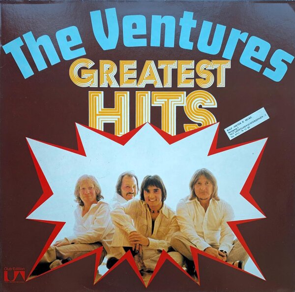 The Ventures - Greatest Hits [LP] | United Artists Records  - 34 203 0 | Germany, 1978 | NM/EX