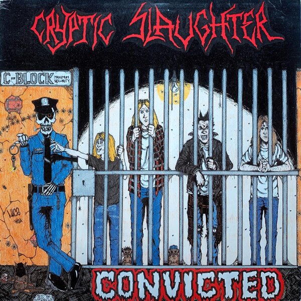 Cryptic Slaughter - Convicted [LP] | Roadrunner Records - RR 9680 | Netherlands, 1986 | NM/VG+
