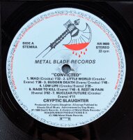 Cryptic Slaughter - Convicted [Vinyl LP]