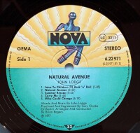 John Lodge - Natural Avenue [LP] | Nova - 6.22971 AO |...