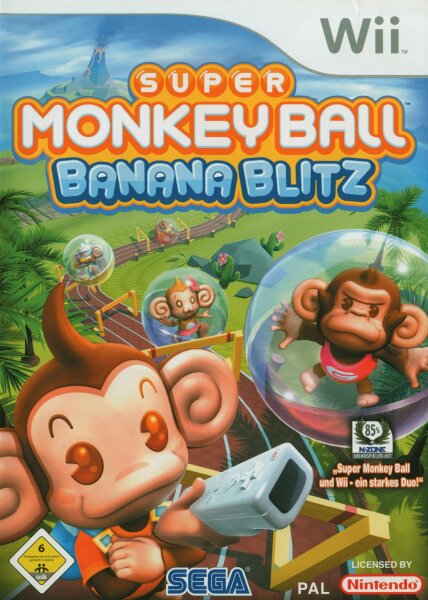 Super Monkey Ball - Banana Blitz [Nintendo Wii]