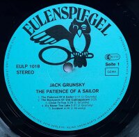 Jack Grunsky - The Patience Of A Sailor [LP] |...