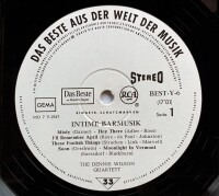 The Dennis Wilson Quartett - Intime Barmusik [LP] | RCA -...