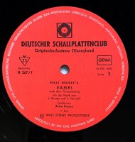 Various - Walt Disney’s Bambi [LP] | Disneyland - H 267/7 | Germany | VG/VG+
