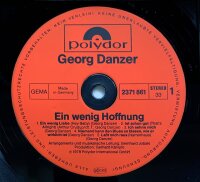 Georg Danzer - Ein Wenig Hoffnung [LP] | Polydor - 2371...