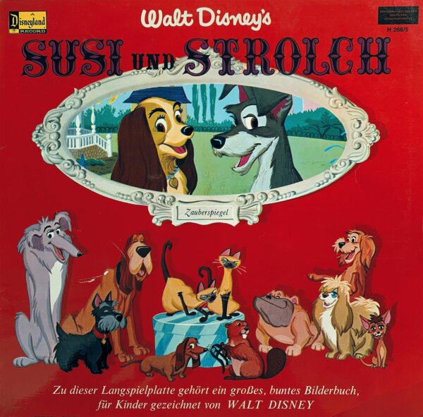 Various - Walt Disneys Susi Und Strolch [LP] | Disneyland - H 268/5 | Germany | VG-/VG