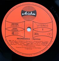 Neonbabies - Harmlos [LP] | Ariola - 204 530 | Europe, März 1982 | VG-/VG
